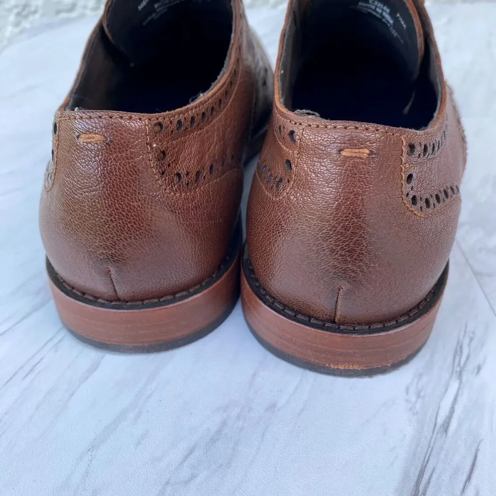 Cole‎ Haan Men's Original Grand 360 Oxford Brown Leather Dress Shoes 7.5